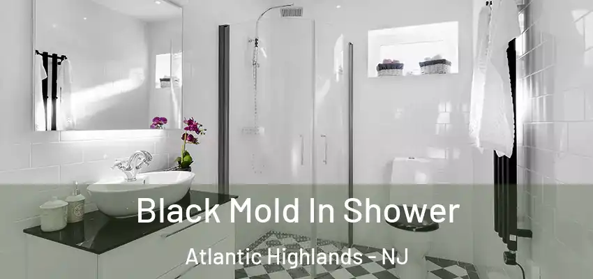 Black Mold In Shower Atlantic Highlands - NJ