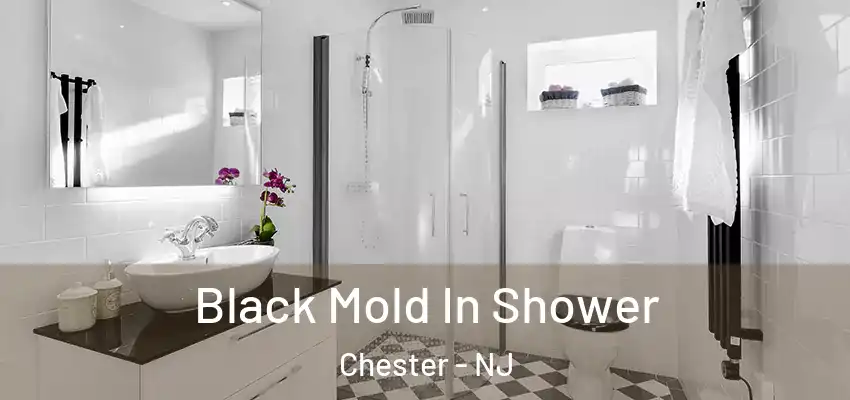 Black Mold In Shower Chester - NJ