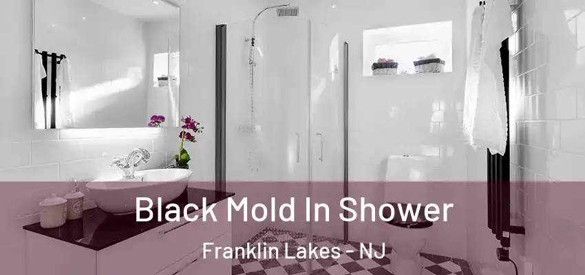  Black Mold In Shower Franklin Lakes - NJ