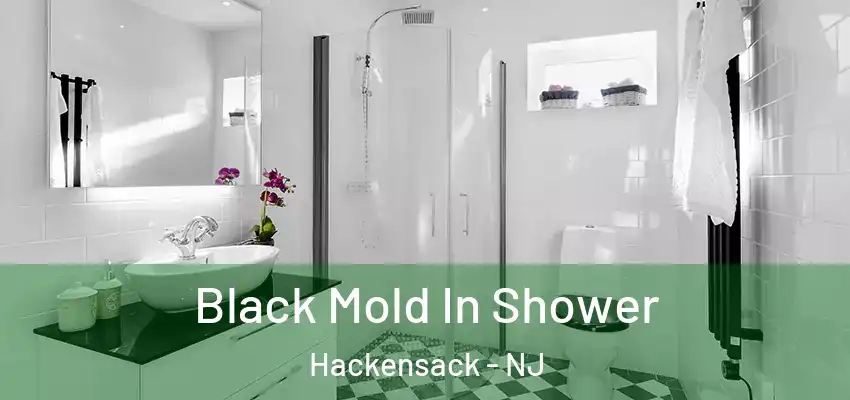  Black Mold In Shower Hackensack - NJ