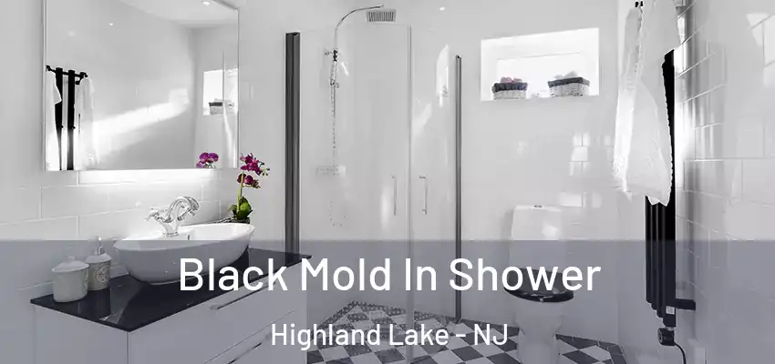 Black Mold In Shower Highland Lake - NJ