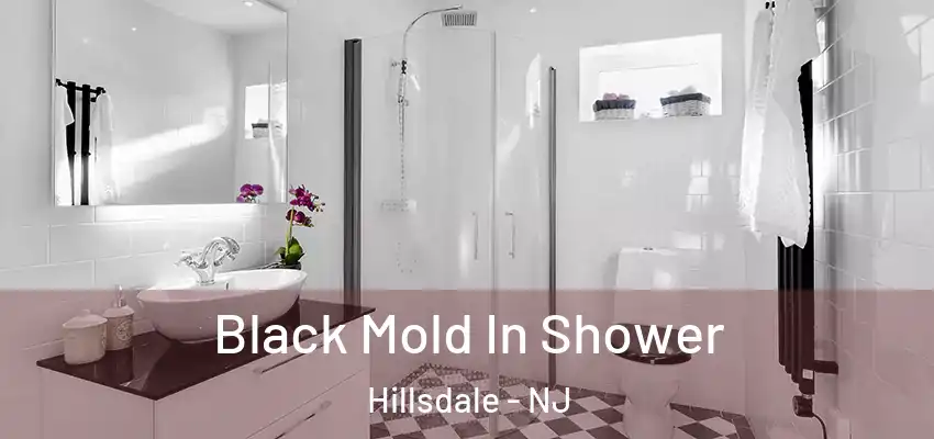 Black Mold In Shower Hillsdale - NJ