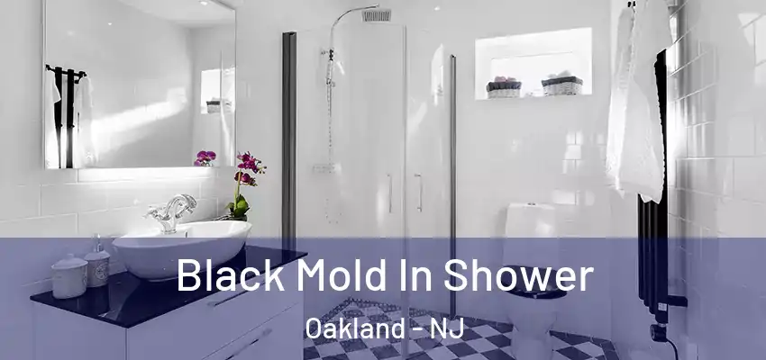 Black Mold In Shower Oakland - NJ