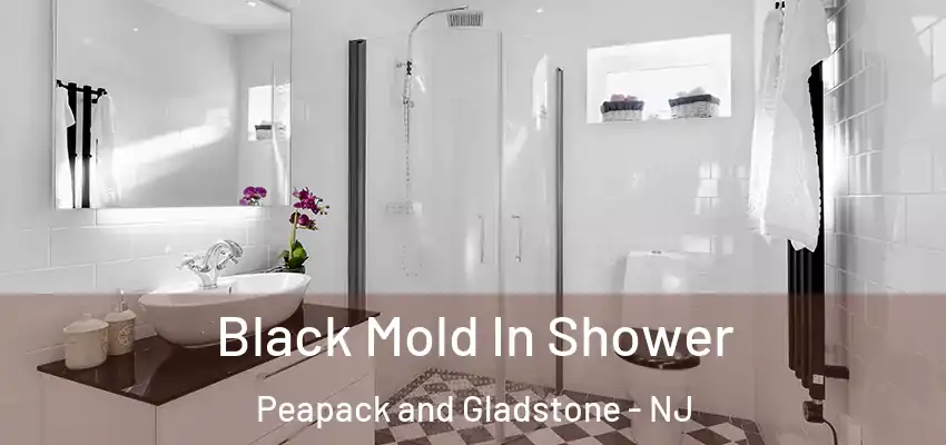 Black Mold In Shower Peapack and Gladstone - NJ