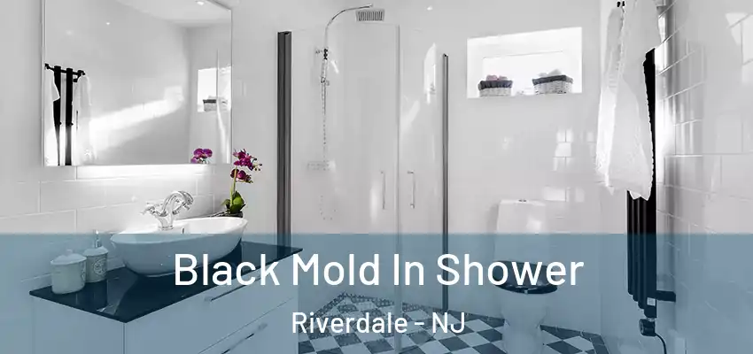 Black Mold In Shower Riverdale - NJ