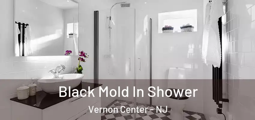 Black Mold In Shower Vernon Center - NJ