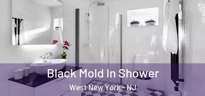 Black Mold In Shower West New York - NJ