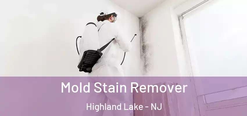  Mold Stain Remover Highland Lake - NJ